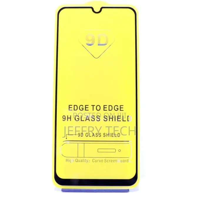Samsung M31 9D Full Cover Glass Screen - Black
