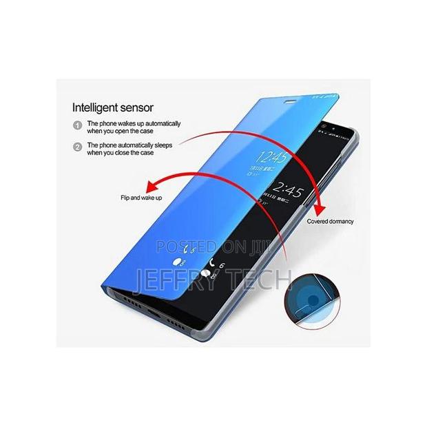 Smart Clear View Mirror Case for Huawei P30 Lite Cover Leather Flip Ca - thumbnail 2
