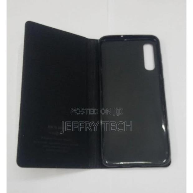 Rich Boss Flip Cover For A20 - Black - thumbnail 3