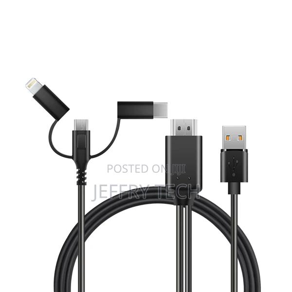 Apple Android Type To HDMI 3 In 1 Mobile Phone With The Same Line Ios - main view