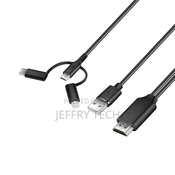 Apple Android Type To HDMI 3 In 1 Mobile Phone With The Same Line Ios