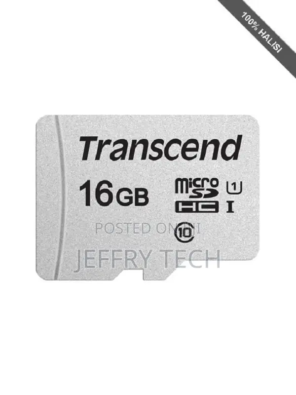 Transcend 16GB 300S UHS-I Microsdhc Memory Card With SD Adapter