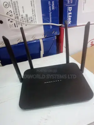 4G Wifi Router Black 4 Antenna Model: LT210F All Sims