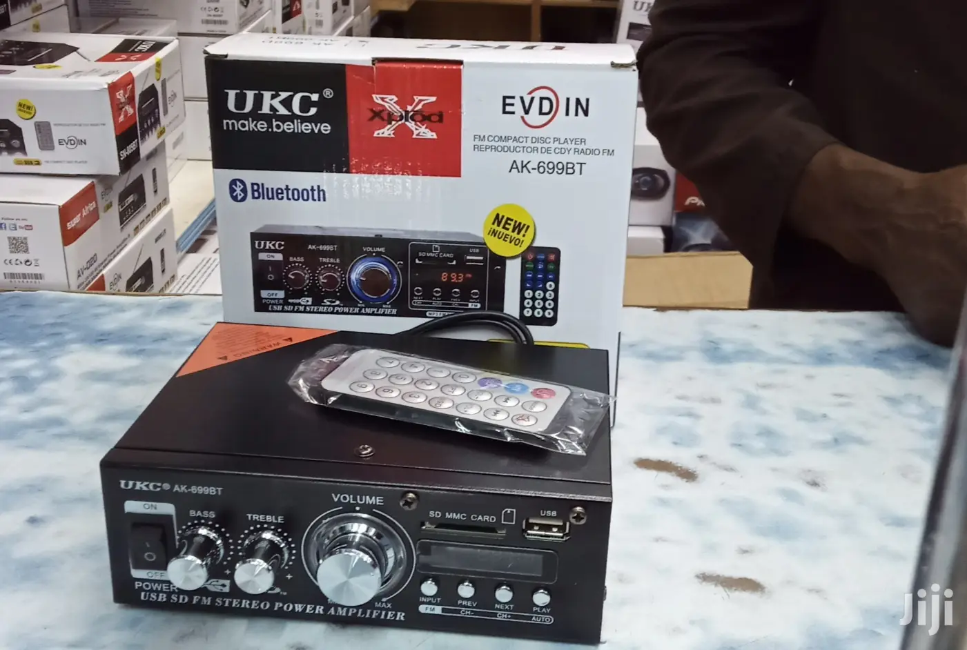 New Car/Home Amplifier With Usb, Sd Card, Bluetooth Enabled