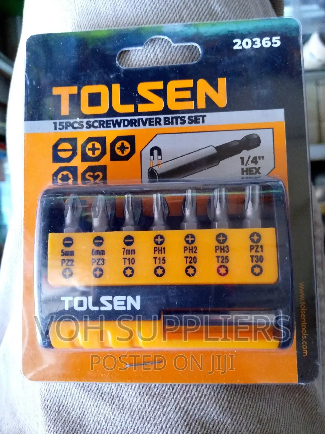 Tolsen Drill Bits Set