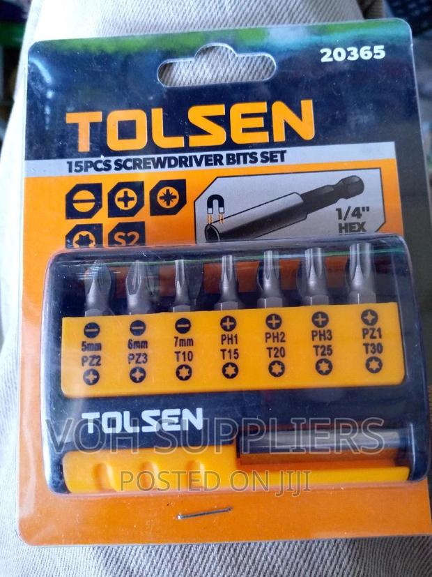 Tolsen Drill Bits Set - main view
