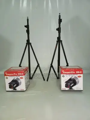 Simpex Pro 300d Studio Lights Pair With Trigger