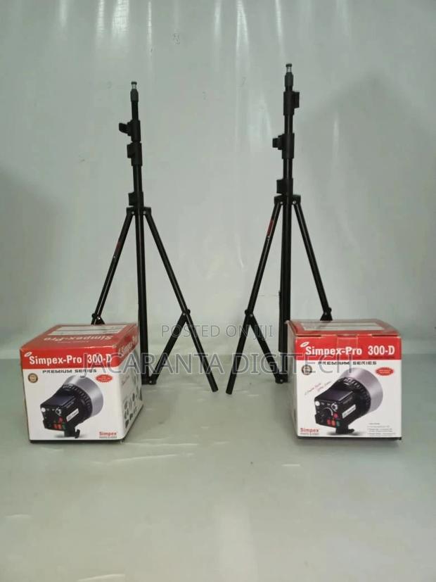 Simpex Pro 300d Studio Lights Pair With Trigger - main view