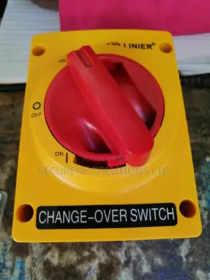 Change Over Switch Linier 40amp 2 Pole Ip65, Enclosed on Off