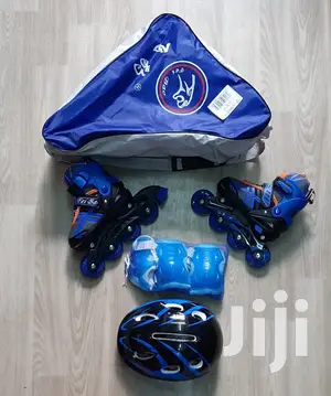Blue Roller Skates