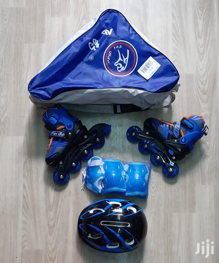 Blue Roller Skates