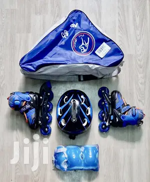 Blue Roller Skates