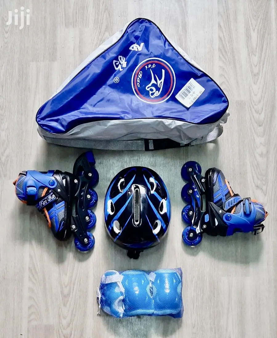 Blue Roller Skates
