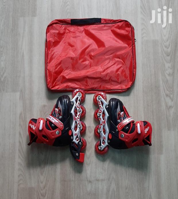 Red Roller Skates - main view