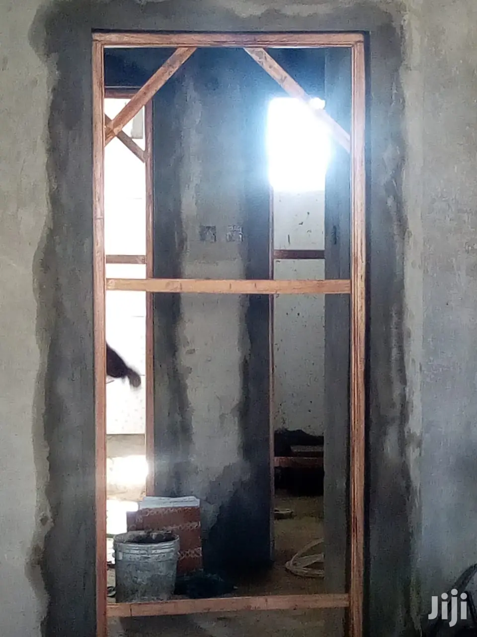 Door Fixing And Frame Work