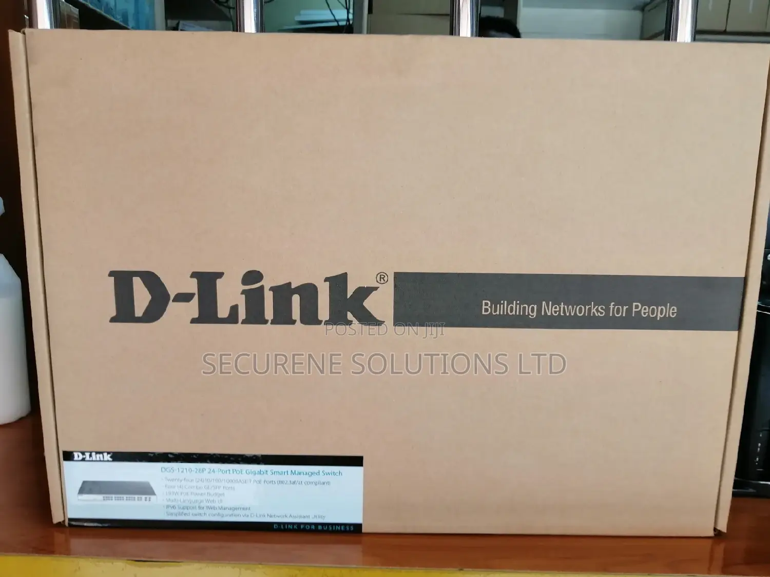 Dlink DGS-1210-28P 24 Ports Poe + 4 Gigabit SFP Port Switch