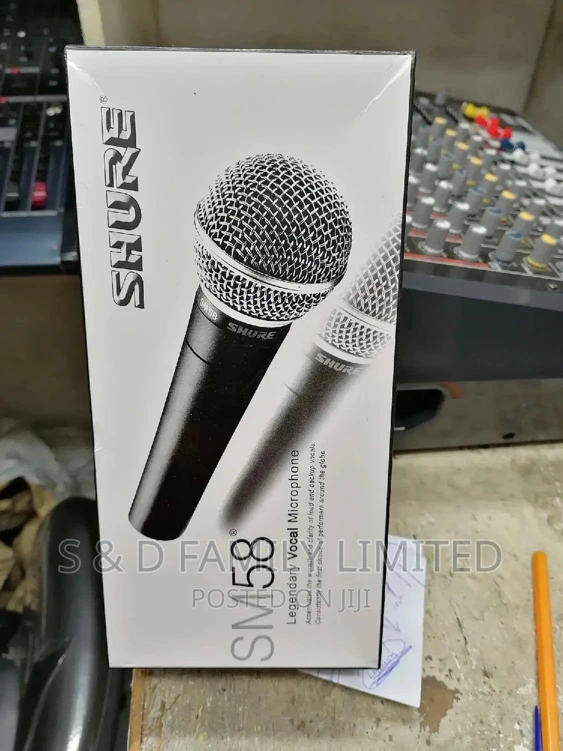Shure SM 58 With Switch