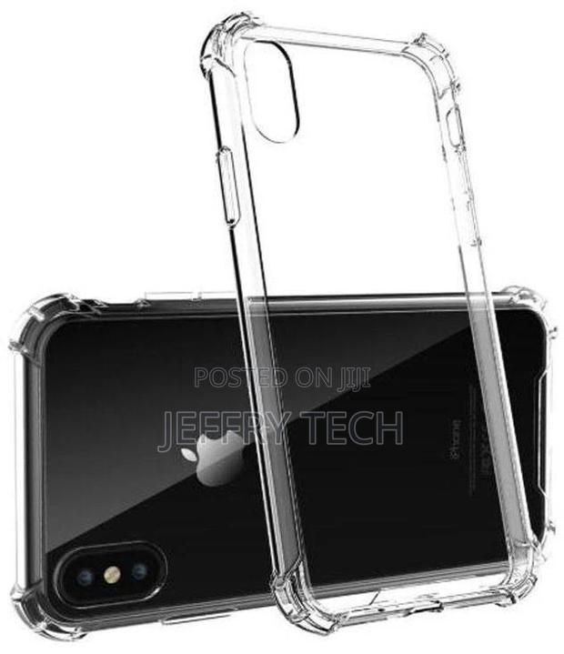 iPhone XS MAX Case,Clear Anti-scratch Bumper Shock Absorptio - thumbnail 2