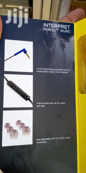 Original Awei Hifi Stereo In-ear Earphone With In-built Mic.