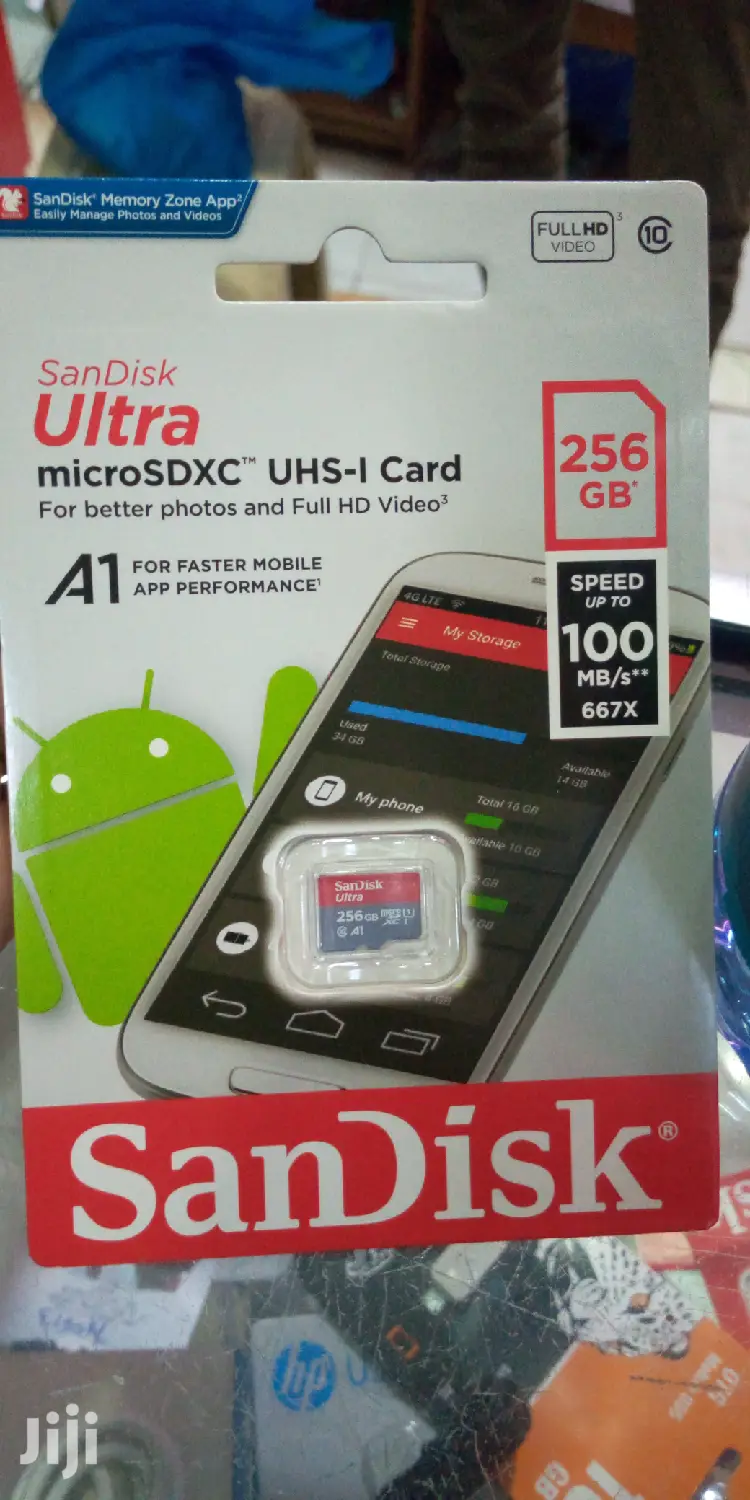 Original Ultra Micro SDXC Uh-L Card 256gb.