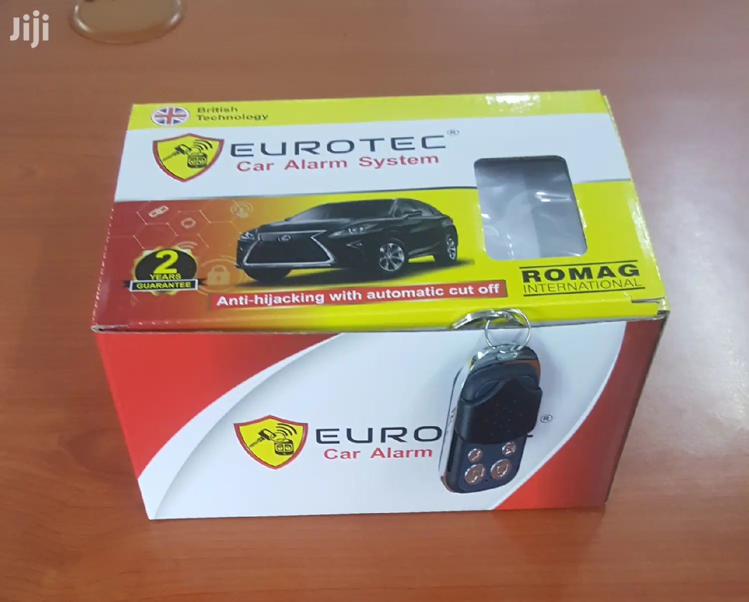 New Eurotec Car Alarm With Engine Cut Off, Free Installation