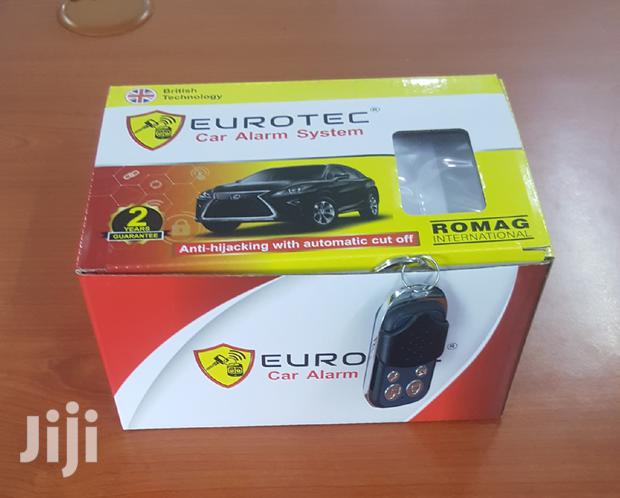 New Eurotec Car Alarm With Engine Cut Off, Free Installation - main view