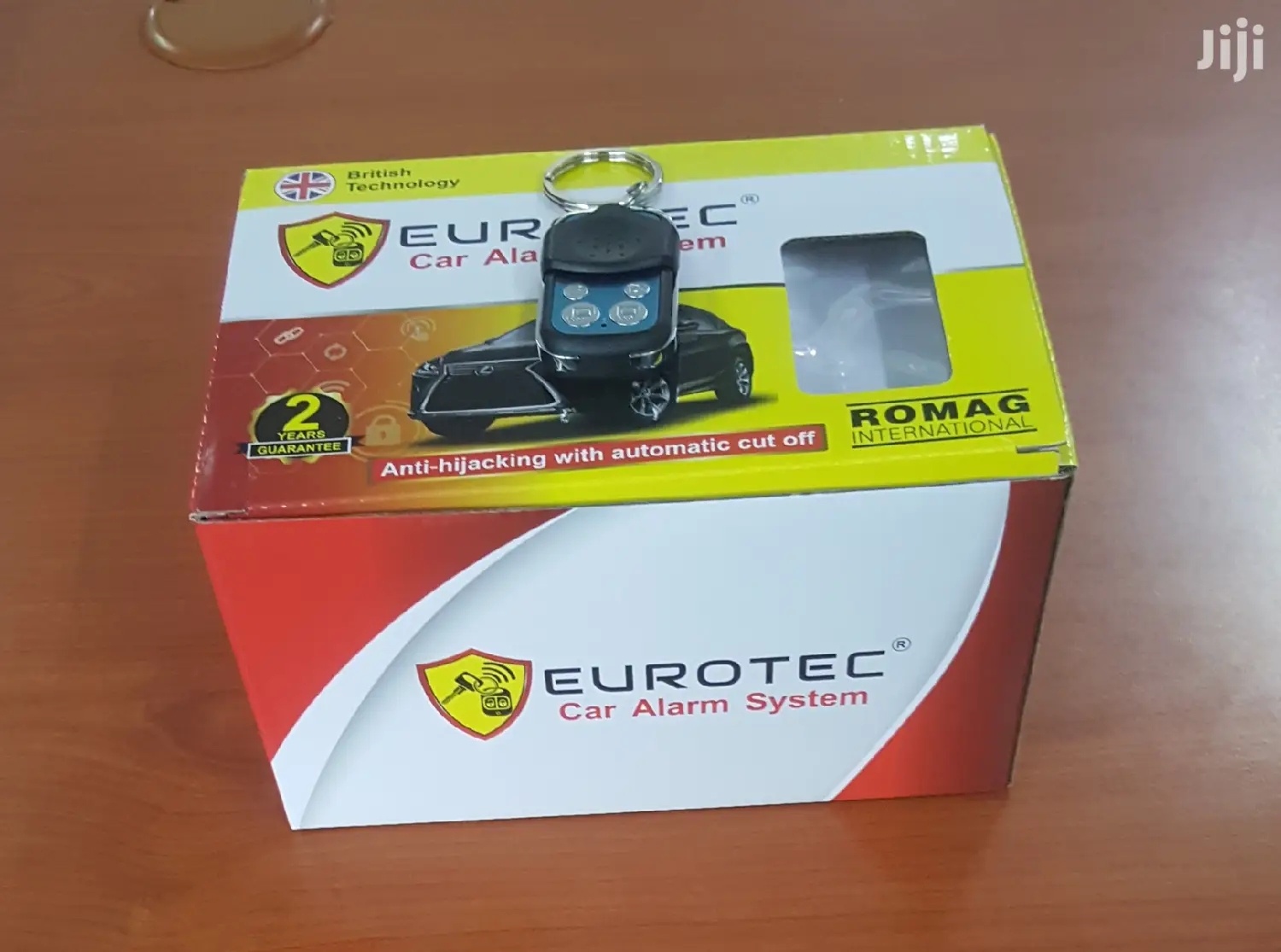 New Eurotec Car Alarm With Cut Off Free Installation