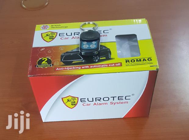 New Eurotec Car Alarm With Cut Off Free Installation
