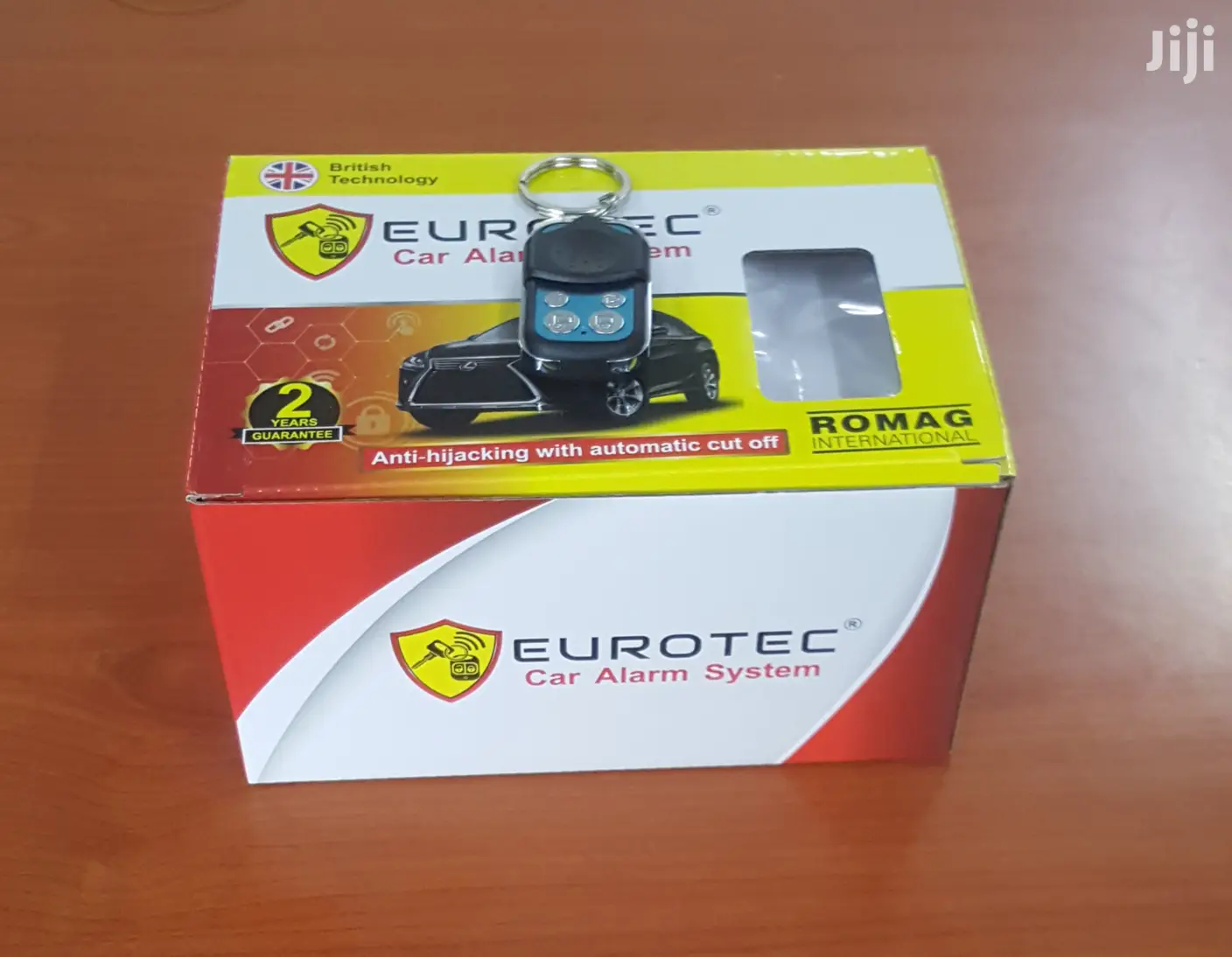 New Eurotec Car Alarm With Engine Cut Off, Free Installation