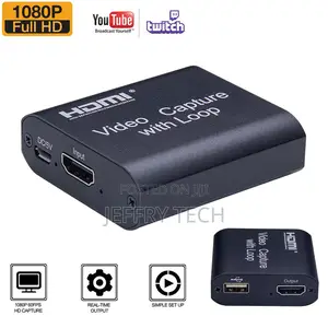 HDMI Capture Card USB To HDMI Output HD Live USB External