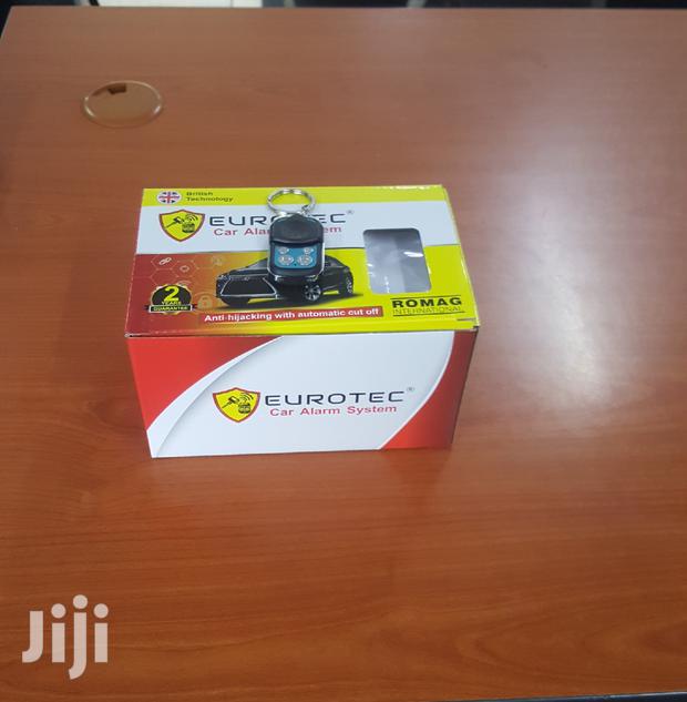 New Car Eurotec Alarm With Cut Off, Free Installation.