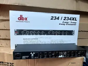 Dbx 234xs Stereo 2-Way, Mono 4-Way Crossover With XLR