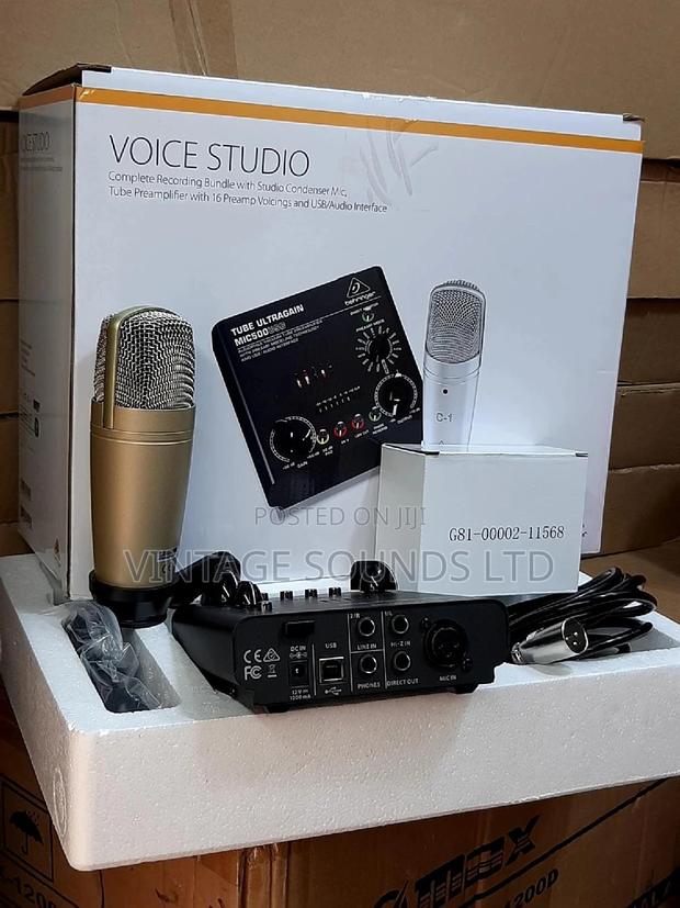 Voice Studio - main view