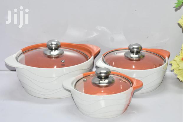 3pcs Ceramic Serving Dishes - thumbnail 2