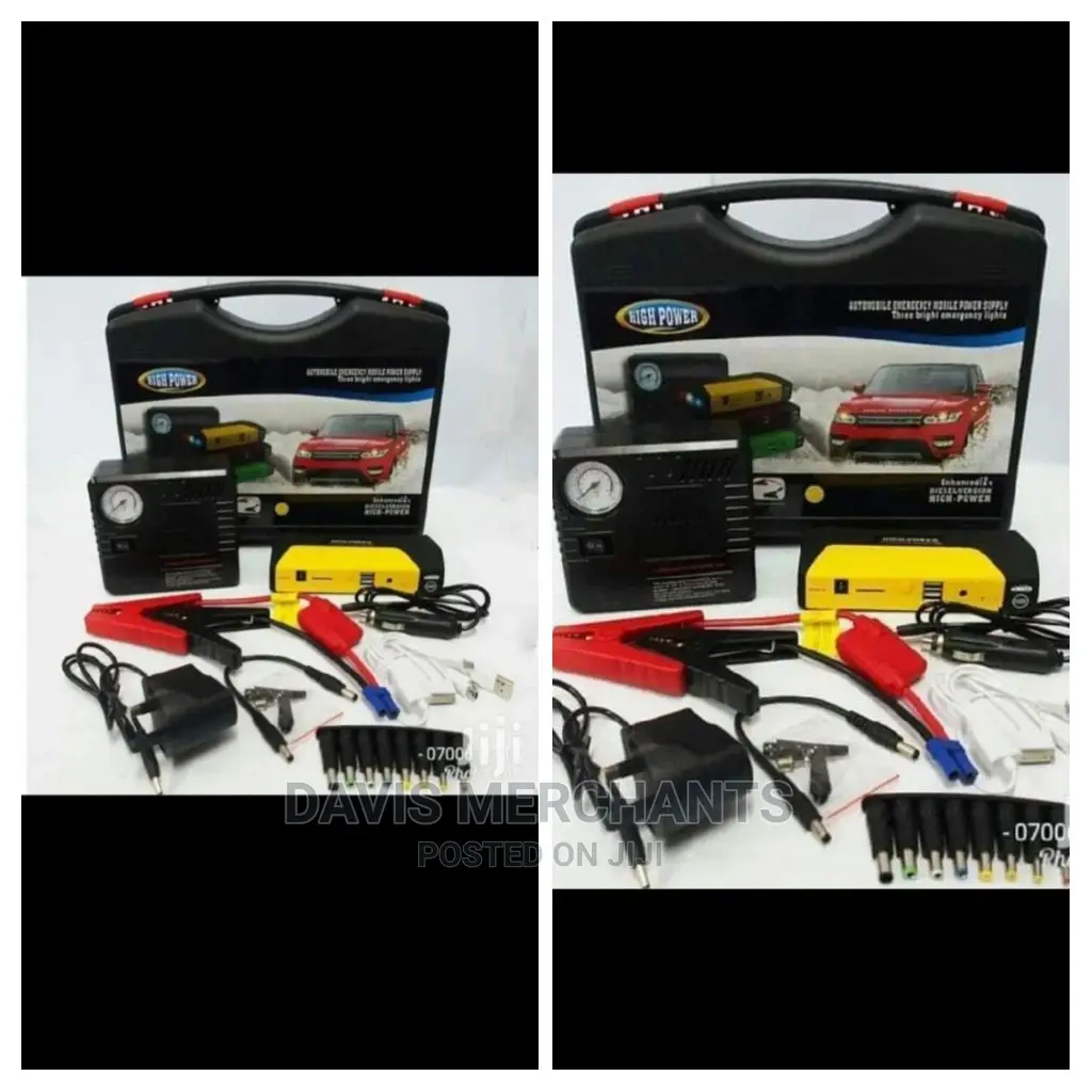 Car Jam Starter And Wheel Pressur Anding Machine