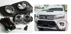 Toyota Hilux Revo:M80/M70/Sr5: Fog Lamps With Chrome Finish,