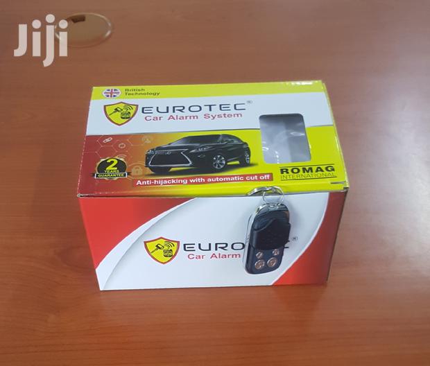 New Eurotec Car Alarm With Cut Off, Free Installation.