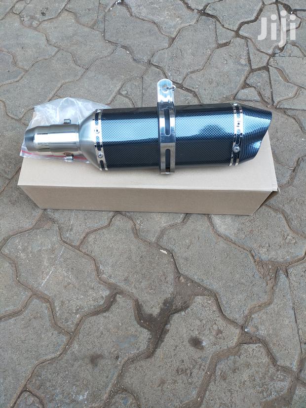 Motorcycle Exhaust Bike Powerful Black - thumbnail 2