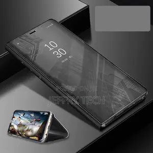 Apple iPhone XS Max Clear View Standing Cover Case - Black